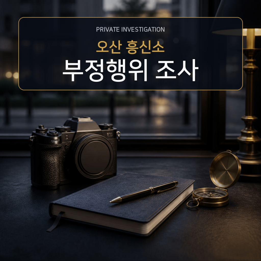 오산 부정행위 사실조사 전문 흥신소
